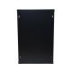 5. Extralink-szafa wisz 19" 18U 600mm d.szklane czarna