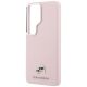 6. Etui Karl Lagerfeld Saffiano KC Metal Logo MagSafe na Samsung Galaxy S26 Ultra - różowe