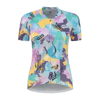 Rogelli koszulka damska VINTAGE żółto-zielona S