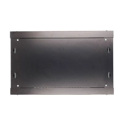 3. Szafa rack Extralink 6U 600x450 Czarna montowana na ścianie