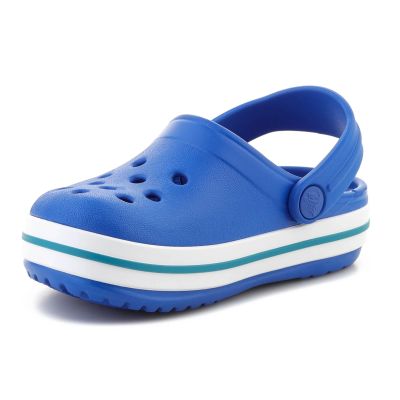 3. CROCS CROCBAND KIDS CLOG T BLUE BOLT/TURBO TEAL 207005-4PI