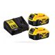 7. DeWALT DCS570P2-QW przenośna pilarka tarczowa 18,4 cm Żółty 5500 RPM