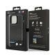 8. Etui BMW Leather Carbon na iPhone 14 Pro Max - czarne