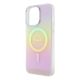 6. Etui Guess IML Iridescent MagSafe do iPhone 15 Pro Max - różowe