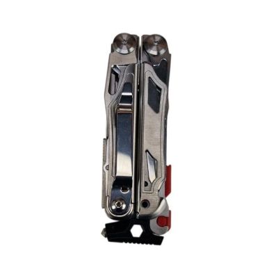 4. Multitool AZYMUT Giewon FS - Fire Starter - 19 narzędzi - krzesiwo + gwizdek + kabura do pasa (H2038A)