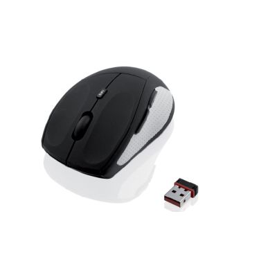 Mysz IBOX JAY PRO OPTYCZNA BEZPRZEWODOWA USB IMOS603 (optyczna; 1600 DPI; kolor czarny)