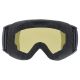3. Uvex 5501922130 gogle do sportów zimowych Czarny Unisex Lustro Soczewka sferyczna
