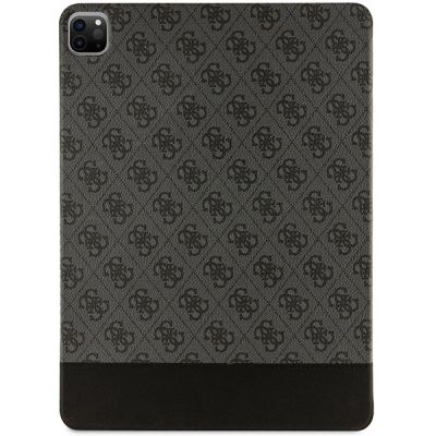 2. Etui Guess 4G Stripe Allover na iPad Pro 12.9" - czarne