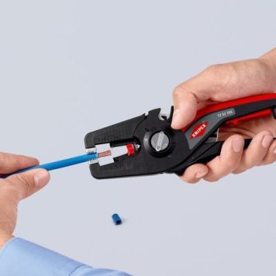 16. Szczypce do ściągania izolacji KNIPEX PreciStrip 16