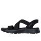 5. Skechers damskie sandały GO WALK FLEX SANDAL GLIMMER UP 141489 BBK