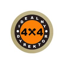 Wklejka 38mm  złota z kolorowym nadrukiem