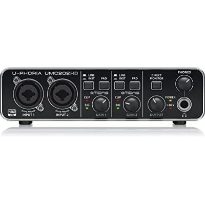 11. Behringer UMC202HD - Interfejs audio USB