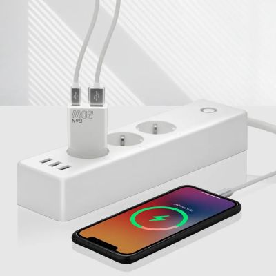 7. EVERACTIVE ŁADOWARKA SIECIOWA 1 X USB, 1 X USB-C QUICK CHARGE 3.0 20W SUPER SLIM BIAŁA SC-340Q