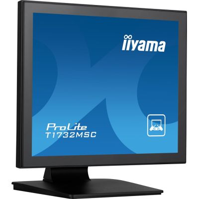 16. Monitor IIYAMA T1732MSC-B1S 17inch PCAP Bezel Free Front 10P Touch 1280x1024