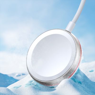 12. Joyroom 2 w 1 kabel lightning i ładowarka indukcyjna do Apple Watch 1.5m biały (S-IW012)
