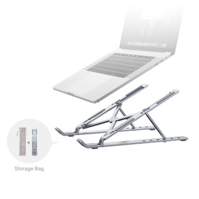 5. UNITEK PODSTAWKA POD LAPTOP SKŁADANA, ALUMINIUM