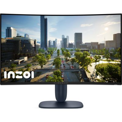 Alienware AW3225DM monitor komputerowy 80 cm (31.5") 2560 x 1440 px Wide Quad HD LCD Niebieski