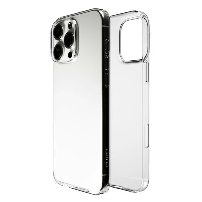 2. Etui silikonowe Puro 03 Nude do iPhone 16 Pro Max - przezroczyste