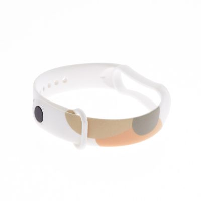 2. Strap Moro opaska do Xiaomi Mi Band 5 / 6 silikonowy pasek bransoletka do zegarka wzór 6