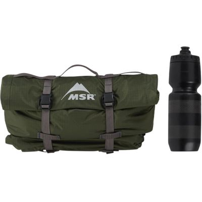 11. MSR Hubba Hubba Bikepack 2 os. Zielony, Czerwony, Biały Namiot trójkątny