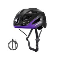 Rockbros kask rowerowy z lampką USB 10110035005