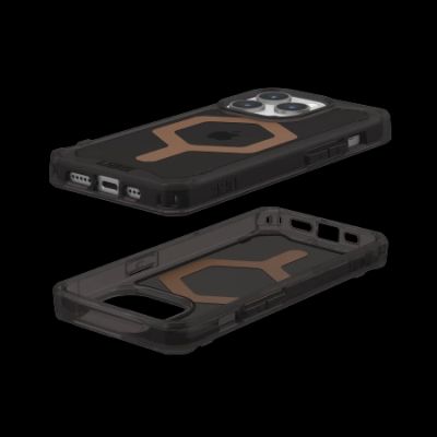 3. Etui UAG Plyo MagSafe do iPhone 15 Pro - czarno-brązowe