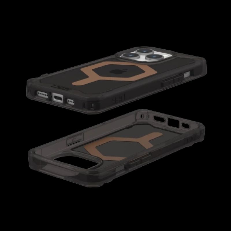 3. Etui UAG Plyo MagSafe do iPhone 15 Pro - czarno-brązowe