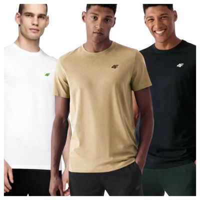 11. Koszulki 4F M 4FWSS25TTSHM3956-95S