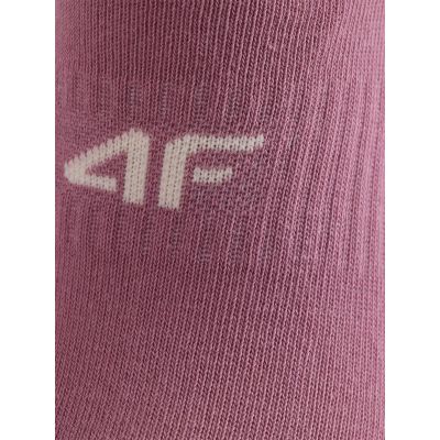 7. Skarpetki casual za kostkę damskie (ZESTAW 3 szt.) 4F 4FWMM00USOCF448-95S