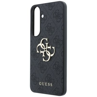 5. Etui Guess Leather 4G Metal Logo na Samsung Galaxy S26 FE - czarne