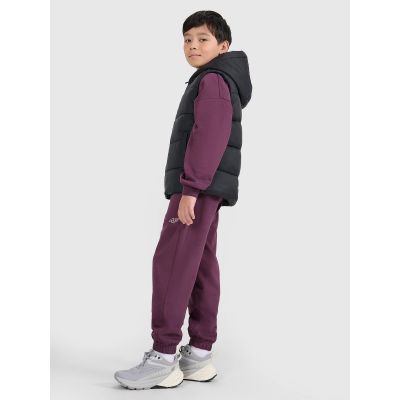 8. Bezrękawnik puchowy z wypełnieniem syntetycznym dziecięcy 4F 4FJRAW25TVJAU331-20S