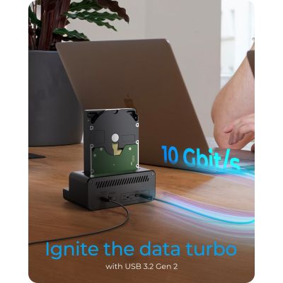 9. ICY BOX IB-2914MSCL-C31 USB 3.2 Gen 2 (3.1 Gen 2) Type-C Czarny