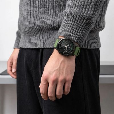 10. Pasek Tech-Protect Motion na Garmin Fenix 5X / 5X Plus / 6X / 6X Pro / 7X / 8 / 8 Pro / 9 / 9 Pro (47 mm) - zielony
