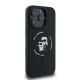 2. Etui Karl Lagerfeld Silicone Karl&Choupette Heads Ring MagSafe na iPhone 16 Pro Max - czarne