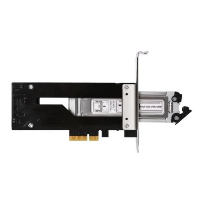 14. Kontroler pamięci masowej ICY Dock ToughArmor MB840M2P-B - Karta M.2 NVMe - PCIe 3.0 x4 - 1 nadajnik/kanał - Srebrny