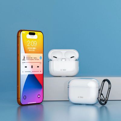 6. Etui Tech-Protect FlexAir na AirPods Pro - przezroczyste