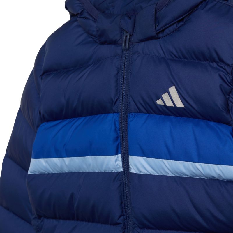 3. Kurtka dla dzieci adidas Synthetic Down granatowa JL7392
