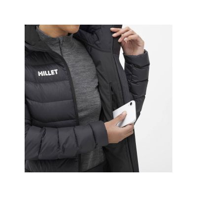 3. Kurtka MILLET W Kamet Down Hoodie Czarny