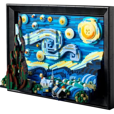16. LEGO Ideas 21333 „Gwiaździsta noc” Vincenta van Gogha
