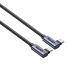 2. UNITEK KABEL USB-C KĄTOWY 90°/90° PD 100W M/M 1M