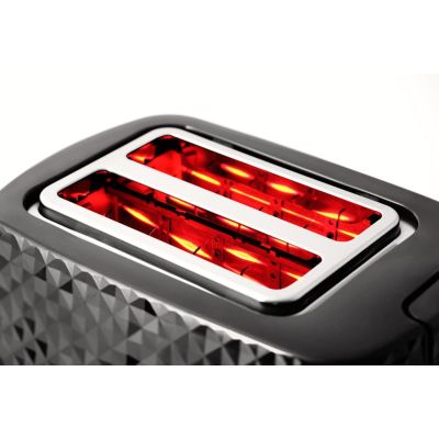 5. ELDOM TOSTER TO280C TOSTI 780 W PŁYNNA REGULACJA 7 STOPNI MOCY CZARNY