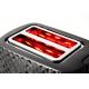 5. ELDOM TOSTER TO280C TOSTI 780 W PŁYNNA REGULACJA 7 STOPNI MOCY CZARNY