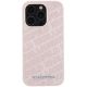3. Etui Karl Lagerfeld Quilted K Pattern na iPhone 15 Pro Max - różowe