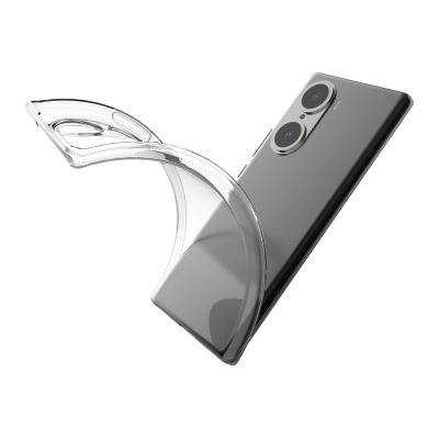 7. Żelowy pokrowiec etui Ultra Clear 0.5mm Honor 60 Pro przezroczysty