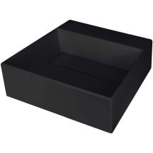 Umywalka granitowa nablatowa z miejscem na baterię - z maskownicą