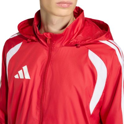 4. Kurtka męska adidas Tiro 26 League Windbreaker czerwona JY9731