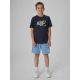 4. T-shirt regular z nadrukiem chłopięcy 4F 4FJRAW26TTSHM4349-22S