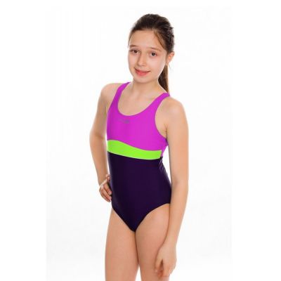 3. Strój kąpielowy Aqua-speed Emily Junior różowo-fioletowy