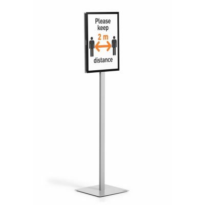 Durable 501357 znak informacyjny List Szary Metal, Plastik 1 szt.