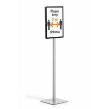 Durable 501357 znak informacyjny List Szary Metal, Plastik 1 szt.